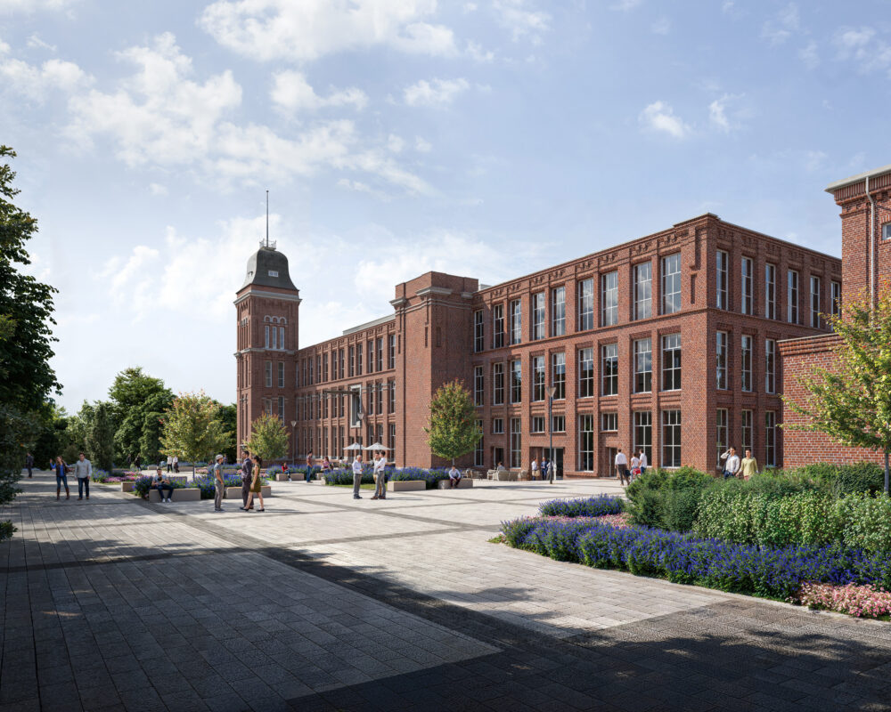 Alte Spinnerei Rheine – Denkmalschutz-Visualisierung | Formgrafik